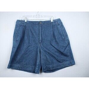Vintage Claybrooke Outdoors Denim Shorts Pleated medium Wash 38
